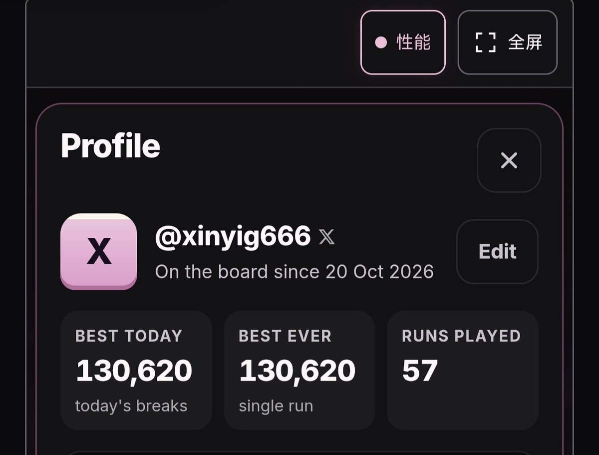 xinyig666's tweet photo. It was so hard—57 attempts to reach first place. https://t.co/dwdc54eU6g