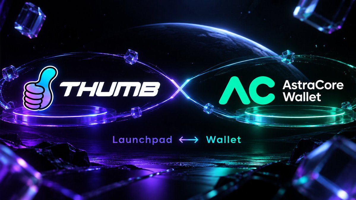 ThumbLaunchpad's tweet photo. 🚀 https://t.co/PRNSfoWl3S × @AstraCoreGlobal

We’re excited to connect with AstraCore Wallet as they bring support for https://t.co/PRNSfoWl3S.

Together, we’re making it easier for users to move between wallet and onchain experiences across the Anubis ecosystem — from discovering meme tokens to exploring what’s being built on https://t.co/PRNSfoWl3S.

More connections.
More ways to explore Anubis.
More room for memes to grow. 👍

Explore https://t.co/PRNSfoWl3S ��
https://t.co/icuGy32Hsb

#thumbmeme #AstraCoreWallet #OpenFour #AnubisChain #Meme