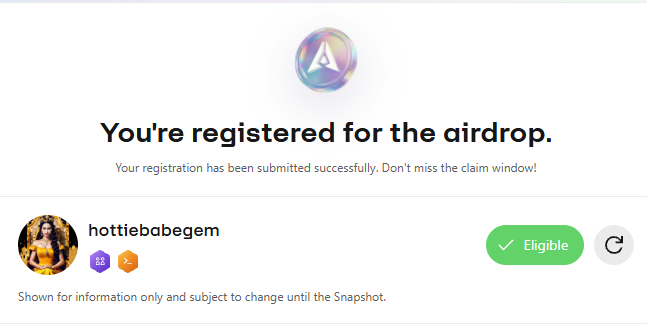 HottieBabeGem's tweet photo. GenLayer Airdrop Registration! 

Register here: https://t.co/5yGyEm3bRD

Full details in the Quote Tweet https://t.co/H4potxHUXp