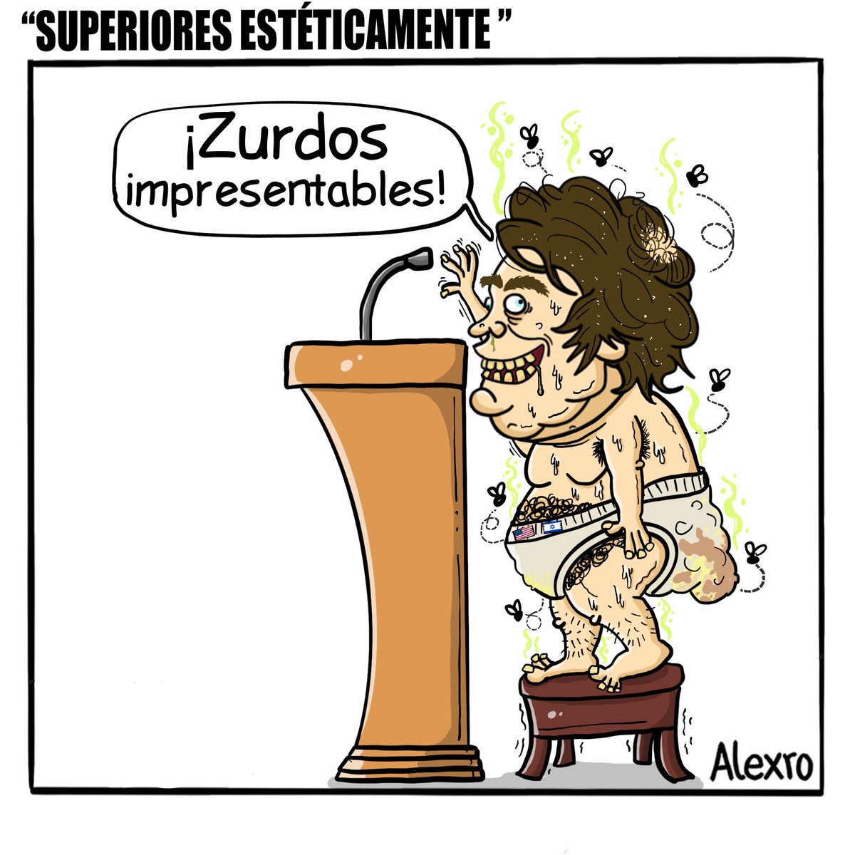Alexrolapiz1's tweet photo. “Superiores estéticamente” 🤢 https://t.co/0dNsXXmgqC