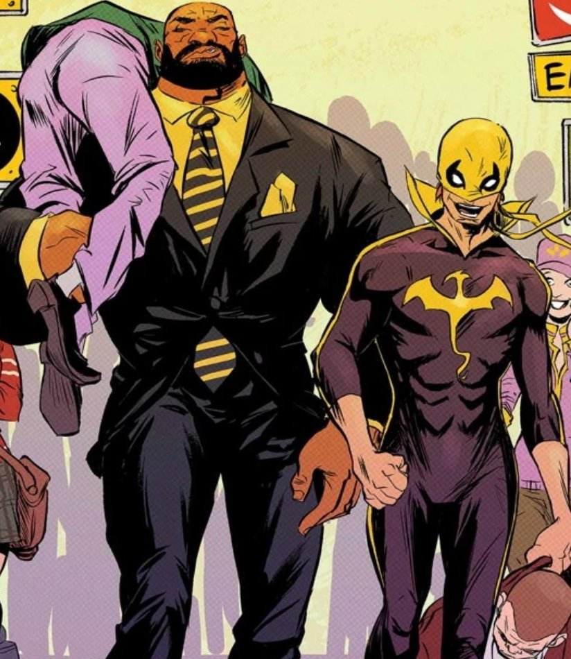 DDBA_BRA's tweet photo. RUMORZÃO: HERÓIS DE ALUGUEL 👀

Segundo uma lista VAZADA de projetos da próxima fase 7 do MCU, uma série intitulada como 'LUKE CAGE &amp; PUNHO DE FERRO', estaria em desenvolvimento no Disney+.

A lista não fala em detalhes se Finn Jones e Mike Colter voltariam para os papéis!!! https://t.co/HnpWMhnbOi