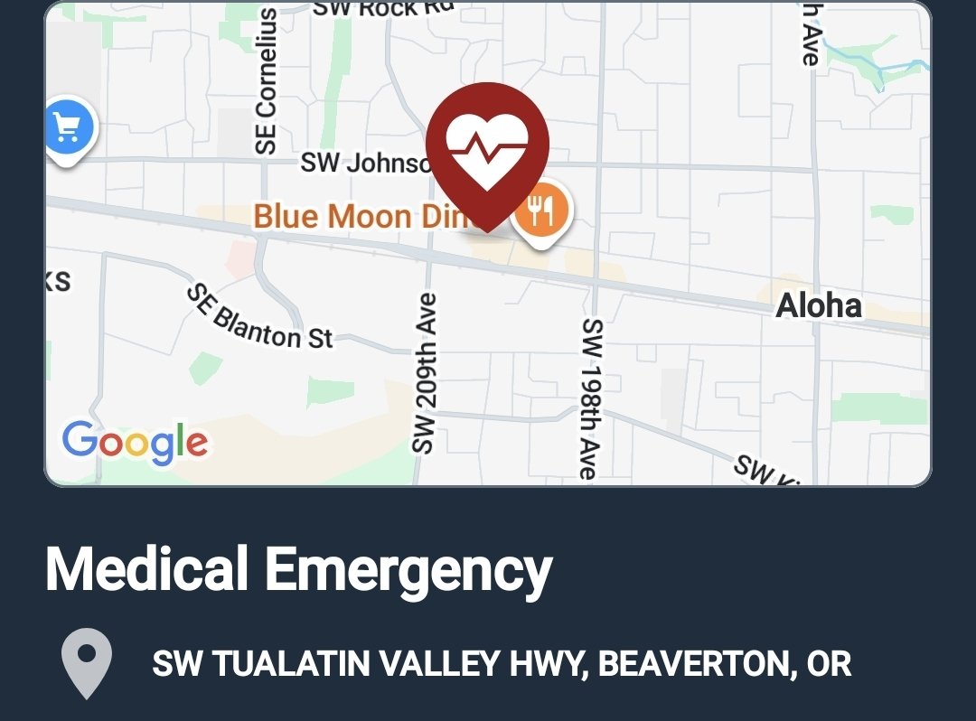 WashCoScanner's tweet photo. 10:06am
Medical call dispatched as cardiac arrest 
SW TV Hwy https://t.co/6cS6tgXs1z