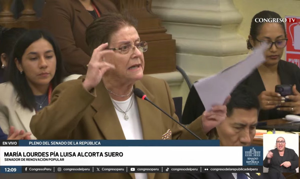 sergiosanabria4's tweet photo. #OJO Lourdes Alcorta de Renovación le dice a la izquierda: "Parece que no entienden lo que leen". Critica a JP, Ahora Nación y Buen Gobierno, por irse de Constitución. *Alcorta en esa sesión dijo que no votaría sin la oposición, pero al final terminó votando por las facultades https://t.co/4BD0aOyvlp