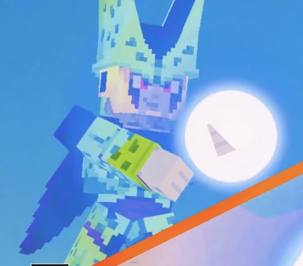 Sparot300's tweet photo. @MisterGetOff NOO!!! Everyone don't listen to this guy, let's compare Minecraft Cell model with Sparking Zero's right now 😍😍😍I bet Sparking Zero loses https://t.co/TK2l3lMDED