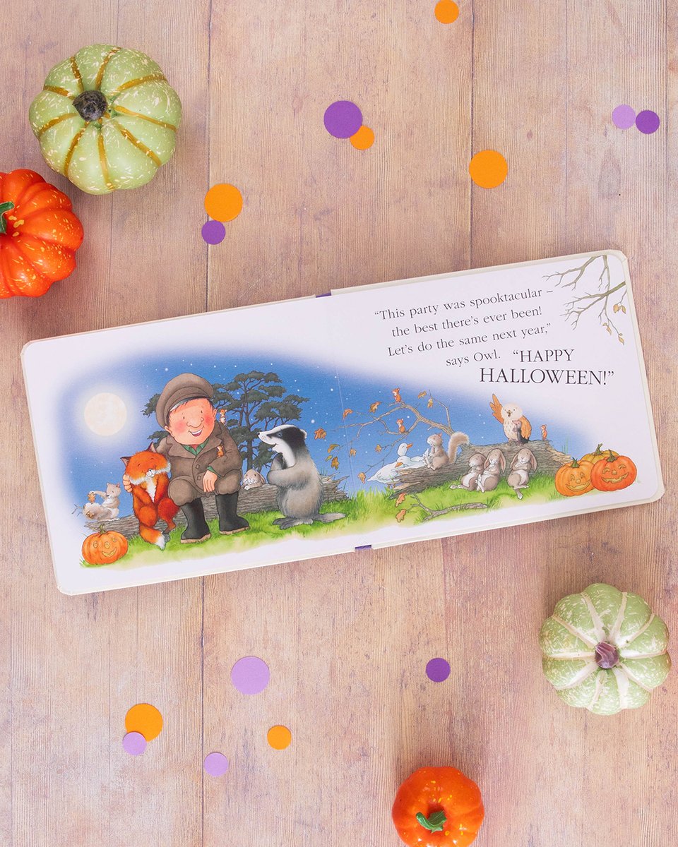 HarperCollinsCh's tweet photo. Spooky fun, yummy treats and a party at Percy's! 💜 An adorable board book for your little pumpkin this Halloween 🥰🐇 https://t.co/Bn0eWjSFIO https://t.co/SM53Sonmdb
