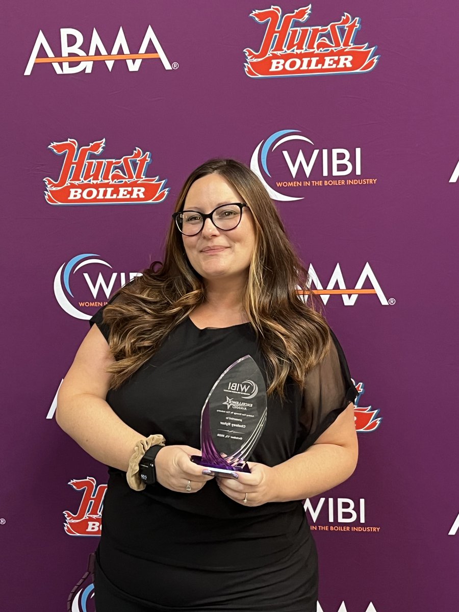 SteamNow's tweet photo. Congratulations to Nationwide Boiler's Chelsey Ryker on receiving the WIBI Excellence Award! This recognition highlights her dedication to industry involvement, volunteer service, and supporting the boiler industry community. Read more: https://t.co/BQtzt8OYFc https://t.co/o8gGEV9Yu4