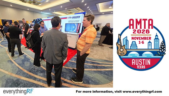 everythingRFcom's tweet photo. #ETSLindgren to Present Antenna Measurement Research at AMTA 2026 

Read more - https://t.co/BGHpyISCmw

#EMC #emctesting #AMTA2026 #testandmeasurement #antenna https://t.co/H05D192QfD