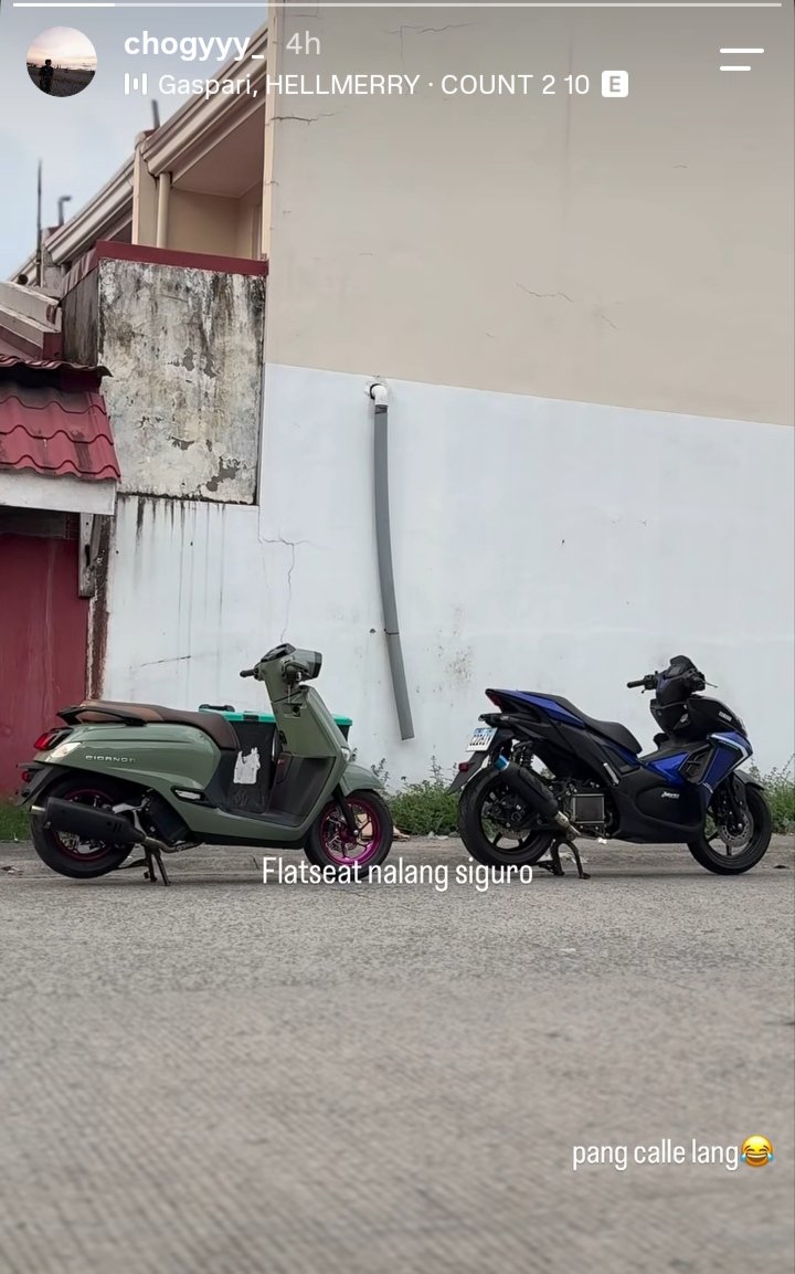 silsilisyos's tweet photo. Imagination: same smile pag motor na ni C ang gina drive nya  🤪 https://t.co/6Xz0vdn6qG