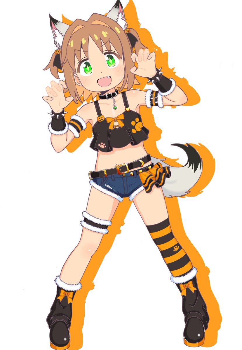 tarupikox1's tweet photo. 早いけどもハロウィン狼あさひちゃんを書いてみた。
#おにまい #おにまいお絵描き https://t.co/yrBMKrxK1J