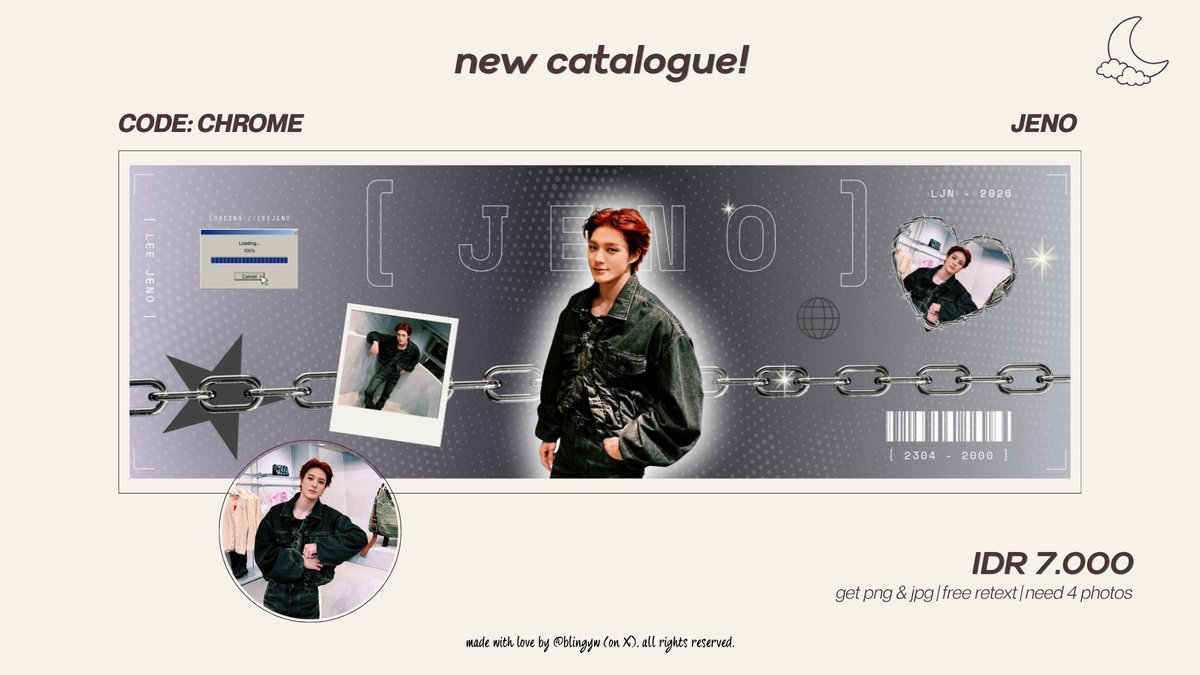 blingyw's tweet photo. haii, any interaction would be appreciated! 

salam kenal dari reverie &amp; chrome! boleh ospeknya dan apakah harganya sudah pas? :D kalau ada yang kurang/kesamaan desain, dm aku ya! oiya, all layout ufs ya! open untuk req juga! monggo chat aku di kontak yang ada di bio! #bealanja https://t.co/9E9dMVjY8S
