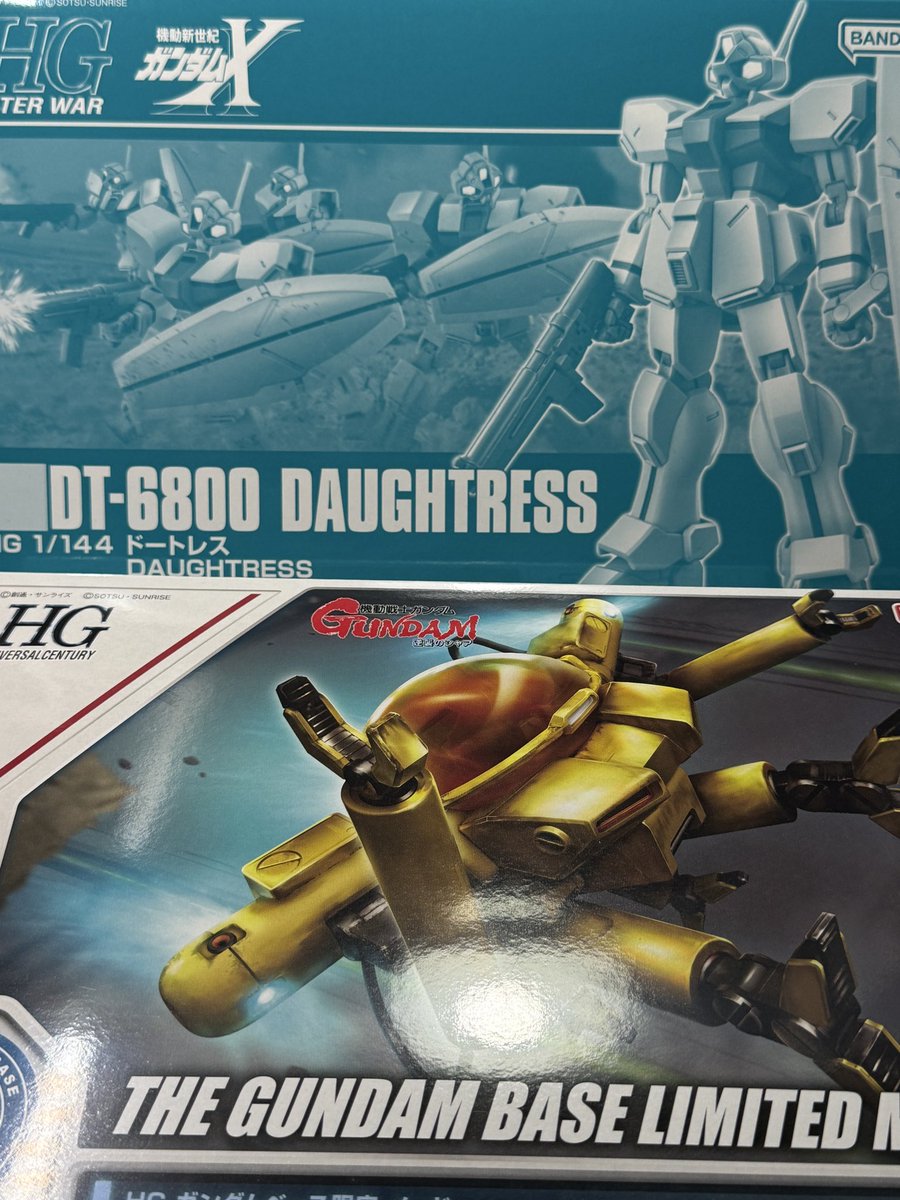 kenmono's tweet photo. 久しぶりにガンダムベース行けたのでキット購入〜チョイスシブ！

リックディアス悩んだけど大きさに負けた https://t.co/OrZ0GhkxAG