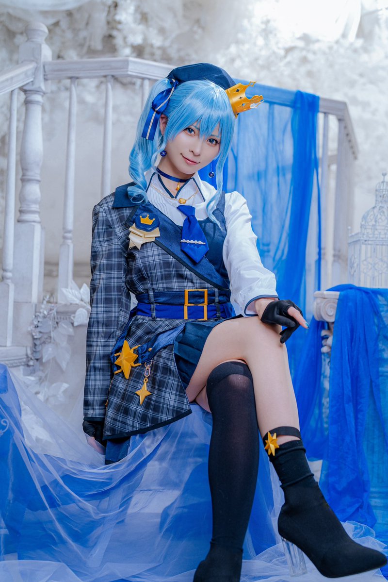 uki_kabo's tweet photo. hololive / studio STELLAR
星街すいせい☄️✨

新ビジュ衣装✨　cosplay

すいちゃんは今日も可愛いっ🫶

📸@KOHEI_kamekame 
#うきcos https://t.co/MJpKTXvdQS