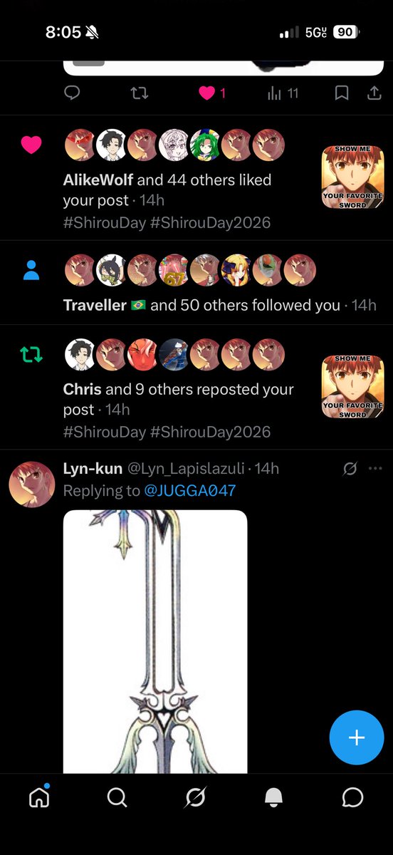 JUGGA047's tweet photo. Still thank you everyone and all the new follows for a great ShirouDay2026 https://t.co/GEPWE5KVNe
