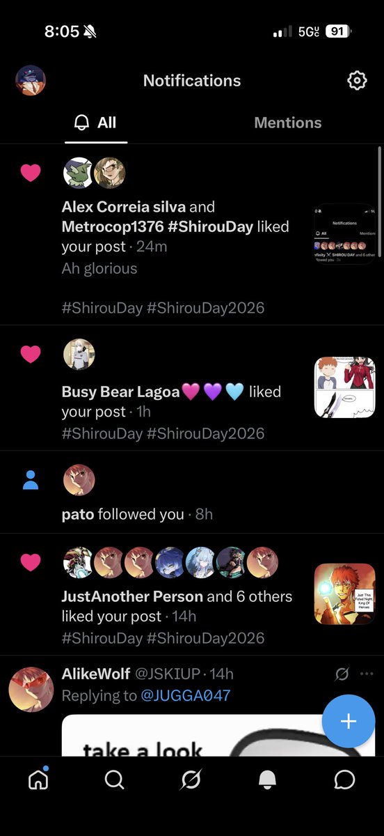 JUGGA047's tweet photo. Still thank you everyone and all the new follows for a great ShirouDay2026 https://t.co/GEPWE5KVNe