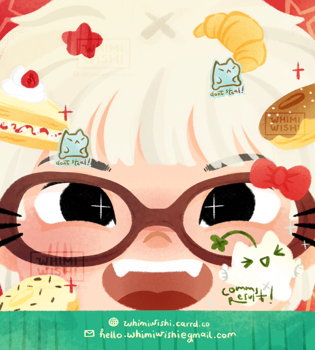 whimiwishi's tweet photo. close–up commission results! thank u so so much for commissioning me ദ്ദി˙∇˙)ว ♥ https://t.co/DvFg131spE