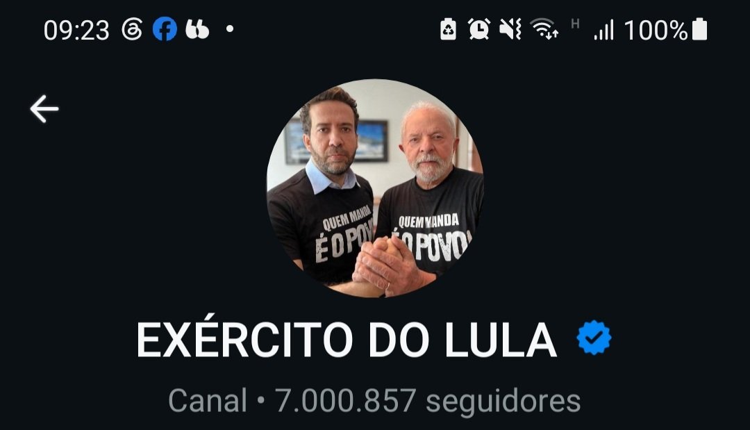 sabinecostta's tweet photo. @GugaNoblat Deu nooix, batemos a meta antes do prazo para o terro do bolsonarismo 😂 https://t.co/mT50u0LGwu