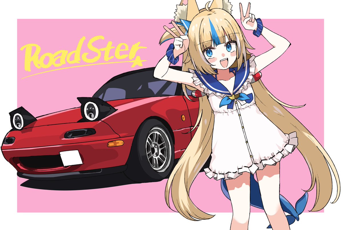 ZONO_404's tweet photo. リクエストありがとうございました！
SamekoSaba × Roadster(Miata)
#Skeb
#sabart https://t.co/eglJM6ojRq