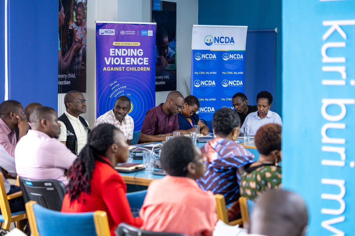 Rwanda_Child's tweet photo. Today, NCDA in partnership with @unicefrw, meets with District Child Protection and Welfare Officers (CPWOs) to discuss progress in rolling out child protection case management, implementation challenges and identify practical solutions to strengthen Friends of the Families (IZU) https://t.co/t5iDjT4gHO