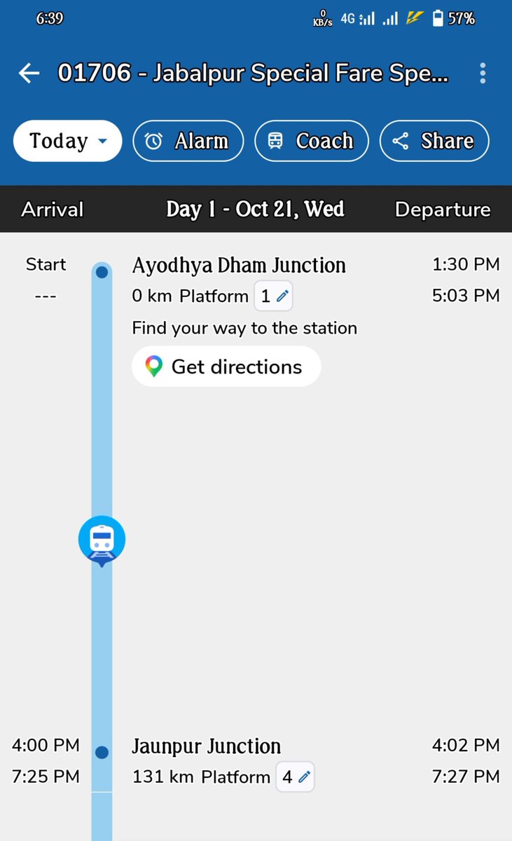 LtDrManishsingh's tweet photo. Please Run the special train 01706 
If you declared it as a special train then run it as a special train 
@railmadad https://t.co/WNS1gmGeGh