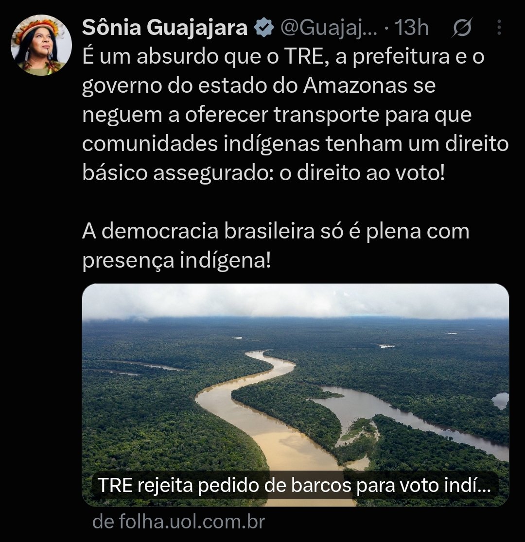 sabinecostta's tweet photo. @GugaNoblat Ninguém está repercutindo isso, gente! https://t.co/xeCbbvGdRX