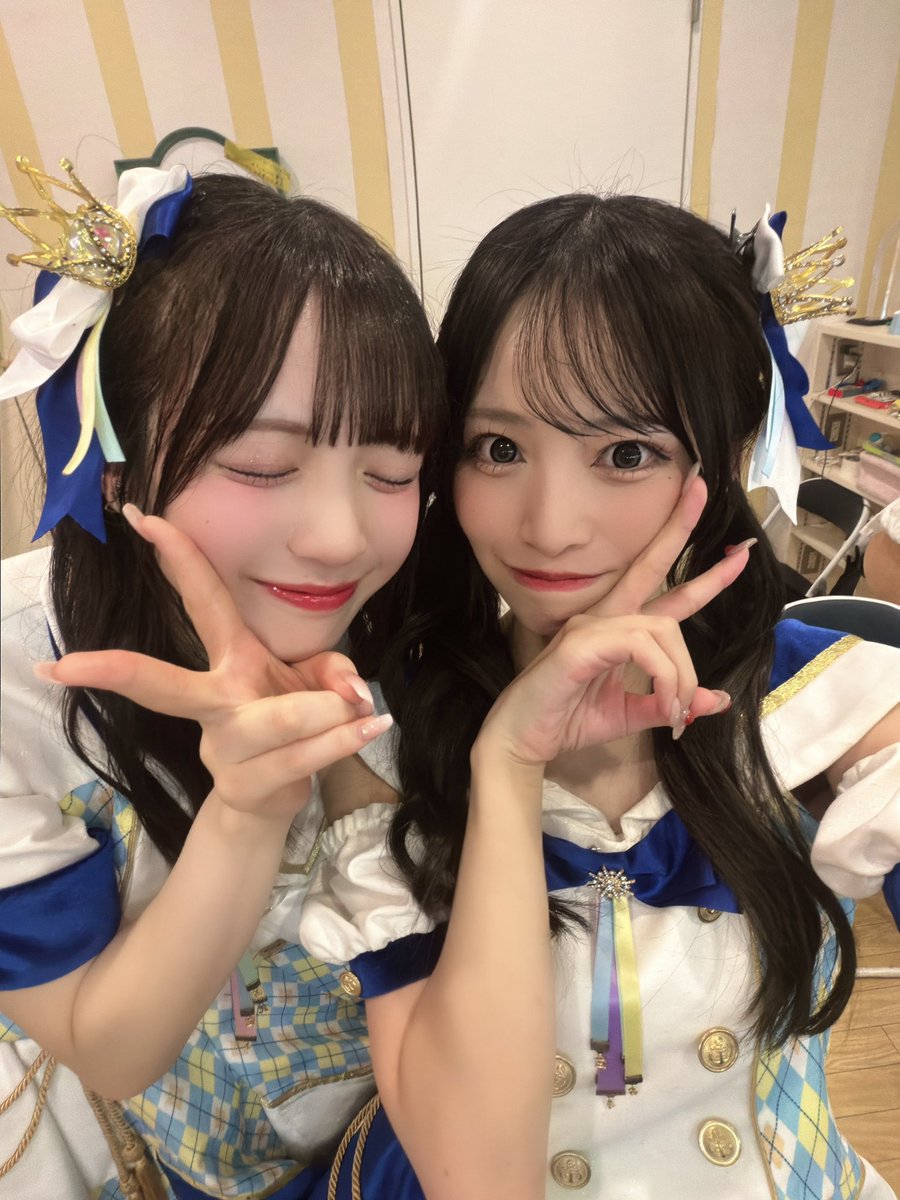 __38hpy's tweet photo. #ずっと君を探している 公演
ありがとうございました！

まりんさん❕本当に寂しい( ᴗ_ᴗ̩ )💧
チームSでも沢山思い出作りましょうね👸🏻💛 https://t.co/NOO0uNRZC9