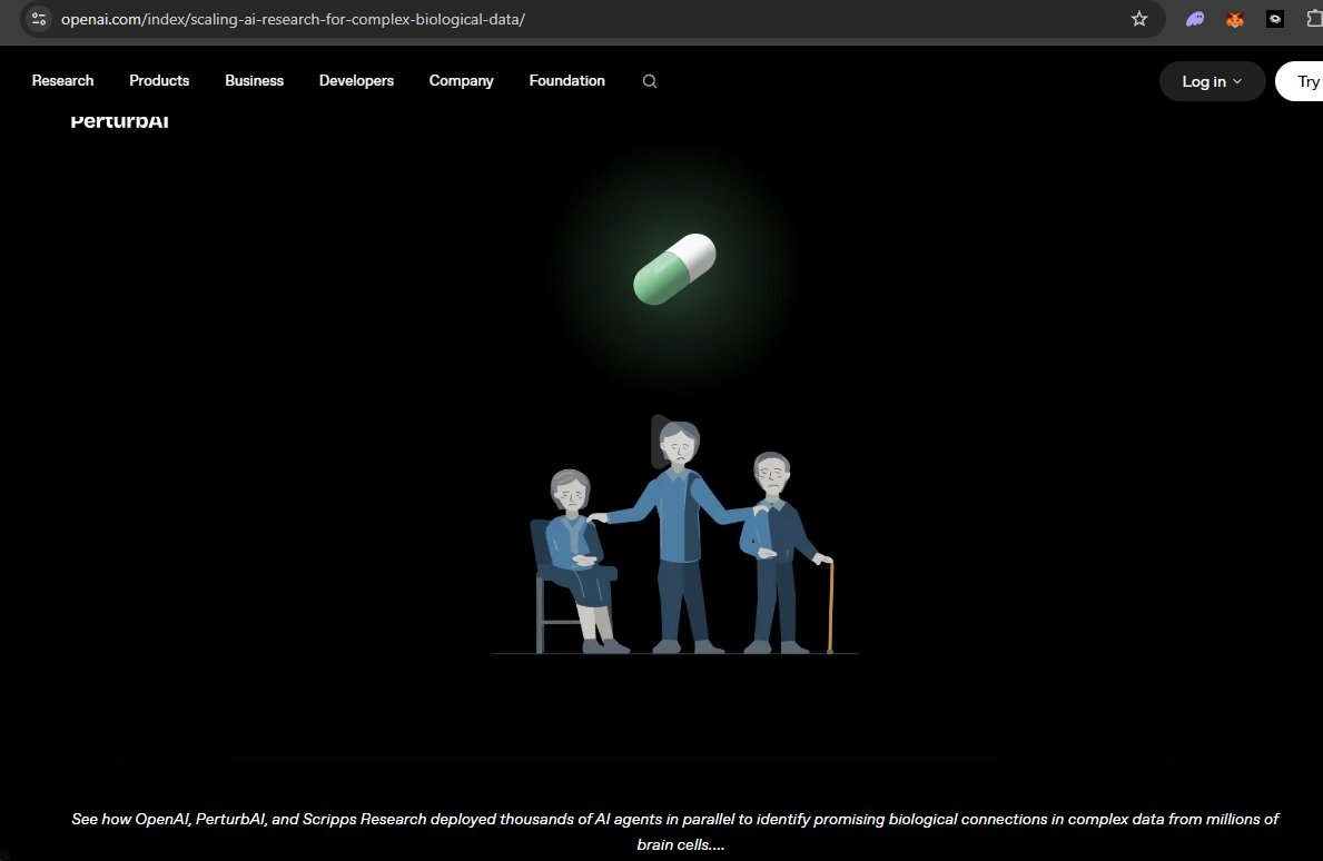 cutiepieyv's tweet photo. wtf open ai just shilled a pumpfun pill and said it will save lives with AI medicine LOL

GO TO 1:10SECONDS

PAIRING W PUMP AND OPENAI
https://t.co/7ksJyg1A0M https://t.co/BxKAjmr5U0