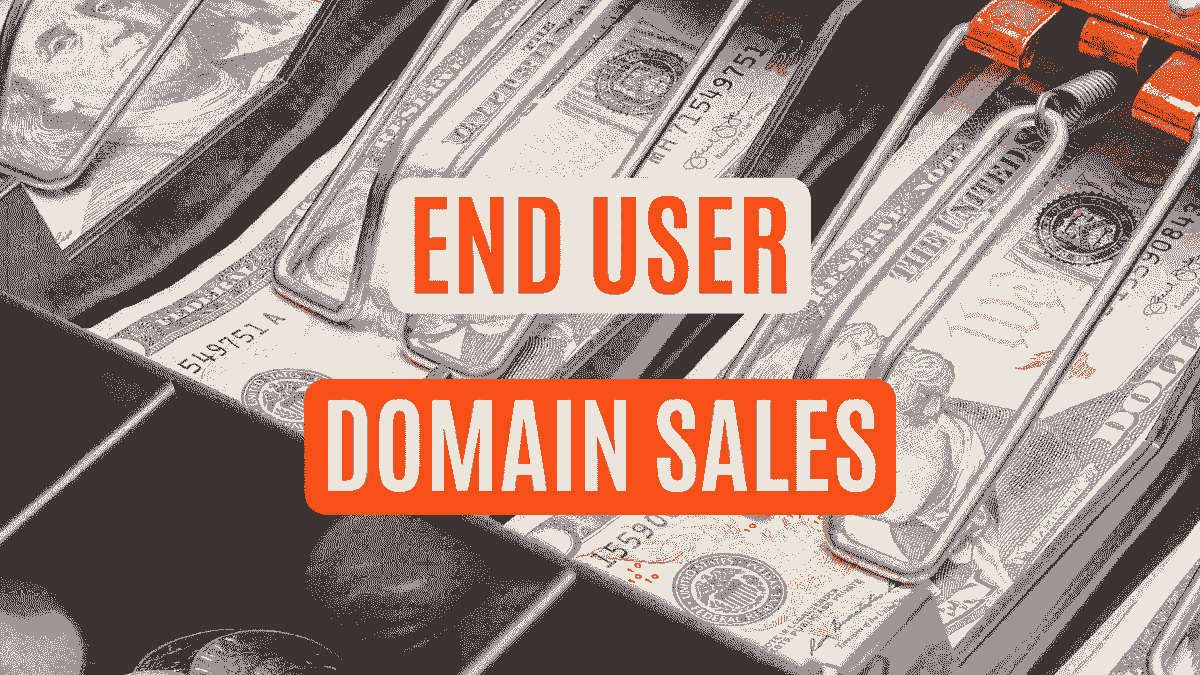 DomainNameWire's tweet photo. Eighteen end user domain sales including .si -  https://t.co/fKdac1Apr4 https://t.co/6piXwCBNOl