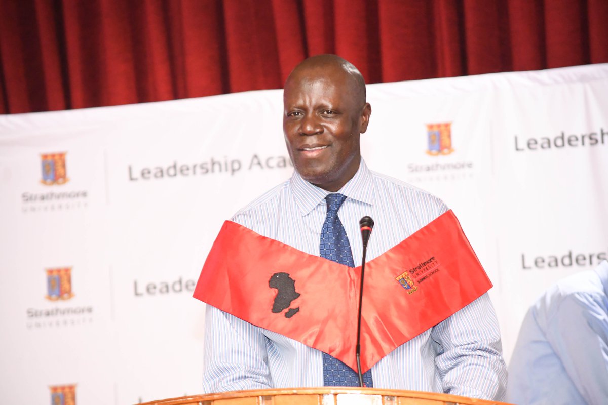 StrathU's tweet photo. Preparation for Future Programme, we had 57 Graduates.🎓

Prof. Ismail Ateya shared key insights on preparing for retirement: prioritise rest, monetise your skills to create opportunities beyond retirement, and remain committed to personal growth.

#LeadershipAcademyGraduation2026 #MadeinSU