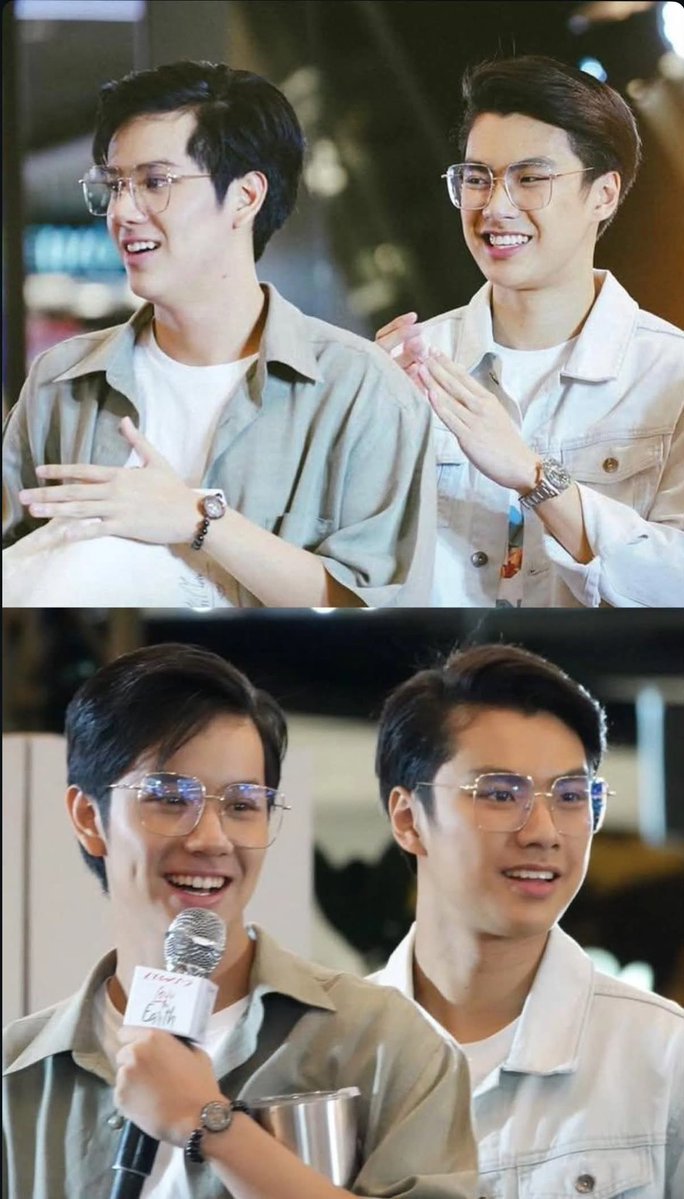 Ohmlotusnnn's tweet photo. Of course before BBS Ohm and Nanon were not friends. They barely knew each other. Below pics are all AI. https://t.co/87RkUFMSFn