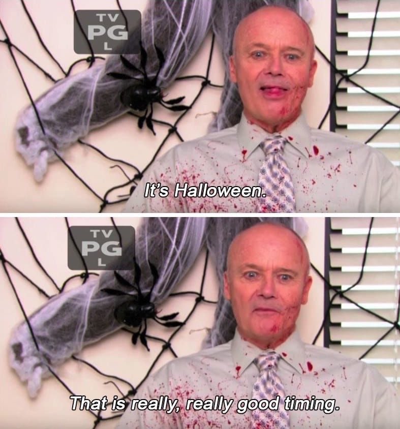 DunderMifflinAS's tweet photo. Let’s remember this legendary Creed line 😂😂 https://t.co/MESzQB2liy