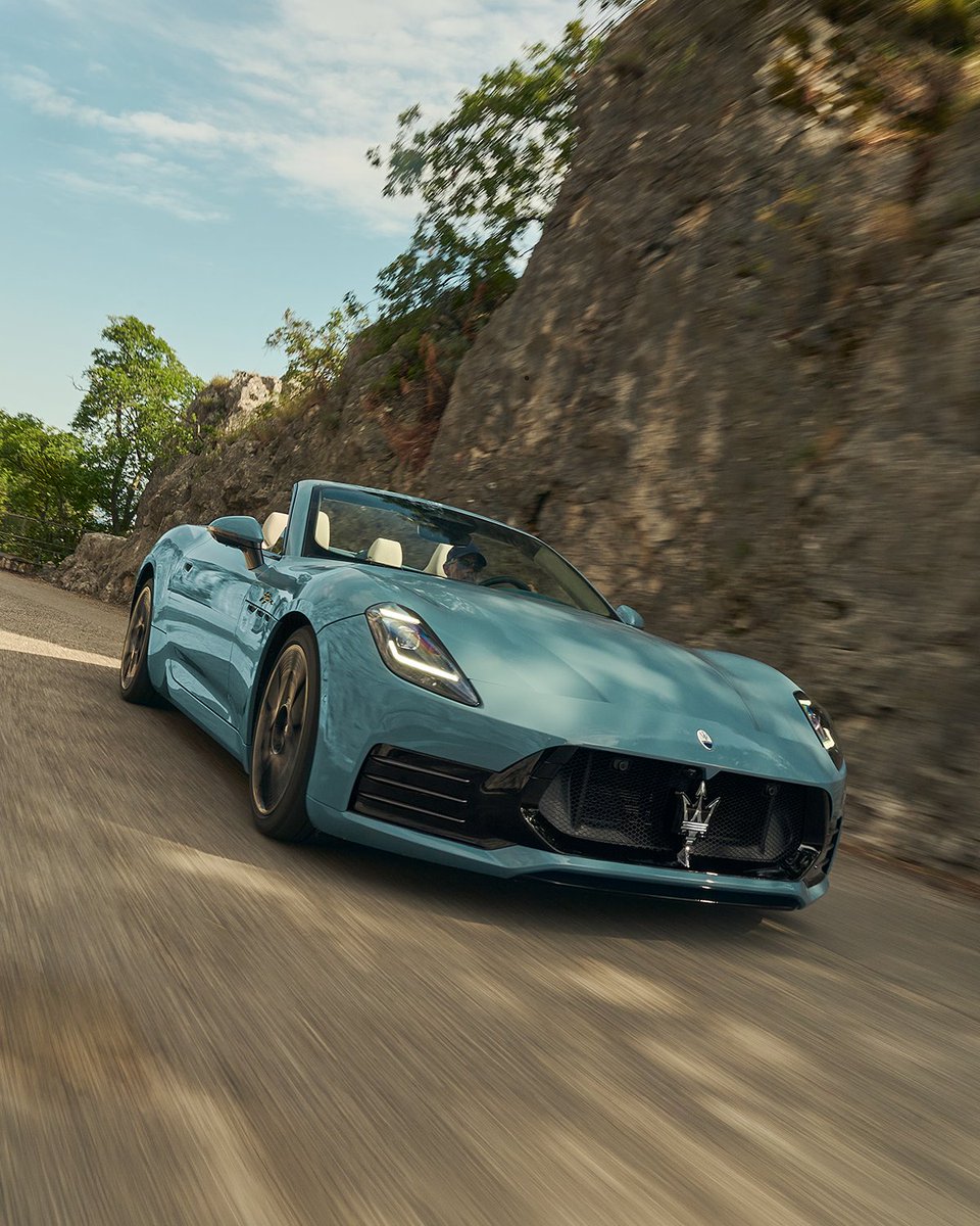 Maserati_HQ's tweet photo. Adrenaline at your fingertips. Experience the #MaseratiGranCabrio. ​
#Maserati
**
Please refer to the official technical specifications through link in bio. https://t.co/A2e4Q46NDb