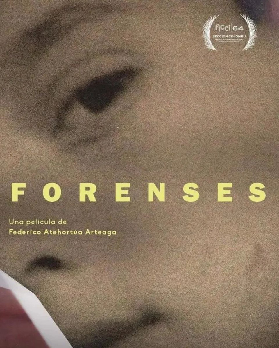 BilbaoArte's tweet photo. Ostiralean, hilak 23, Federico Atehortúa Arteaga kolonbiarraren "Forenses" filma proiektatuko da. Hiru desagertze istorioen bidez, Kolonbiako historia eta geografia nola birpentsatu aztertzen du filmak.

#BilbaoArte #Proyeccion #Festival #ColombiaMigrante #Proiekzioa https://t.co/V7Jlg6BFkH