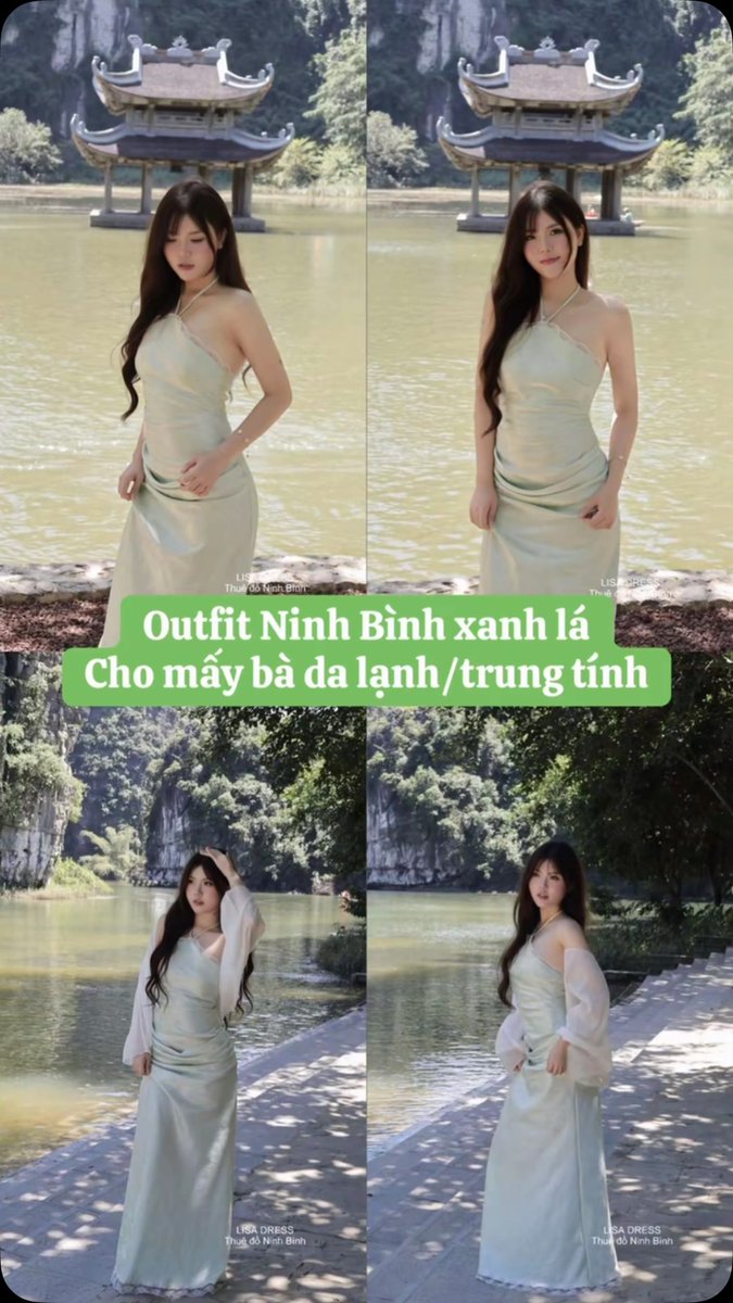 rendanT045566's tweet photo. Xanh lá tôn lên sắc hồng tự nhiên, đặc biệt phù hợp với làn da tông lạnh và trung tính. https://t.co/oHTMQYaEg9