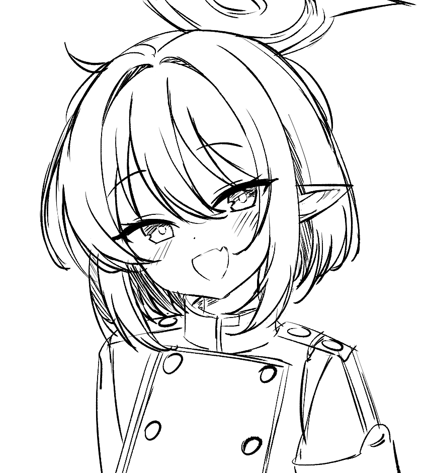 3898_Spade's tweet photo. 偶然描いたノゾミのボブヘア https://t.co/NGVr89lh9y
