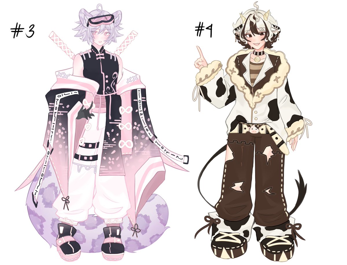 KayRain33's tweet photo. Hii this adopts still hasn't found a home and are still available on my Vgen🥺🩷 

♡ and ↻ appreciated!! | Set Price~

#1,2,3,4- $75
#5,6- $55

More info below⬇️ https://t.co/N6iEEpnEHO