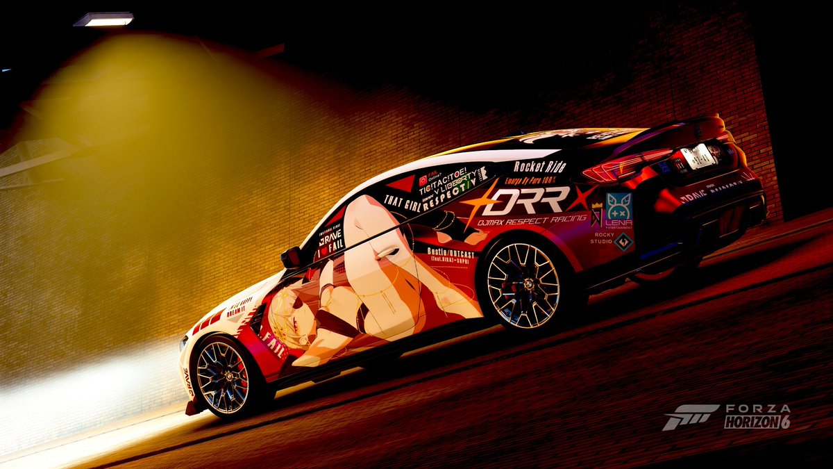 marutake9240's tweet photo. Want to know what makes me cute？

I received a lovely livery.
Thank you !☺️

Created by @Kuro_danta6
#forzahorizon6 https://t.co/oRFbD8hedp