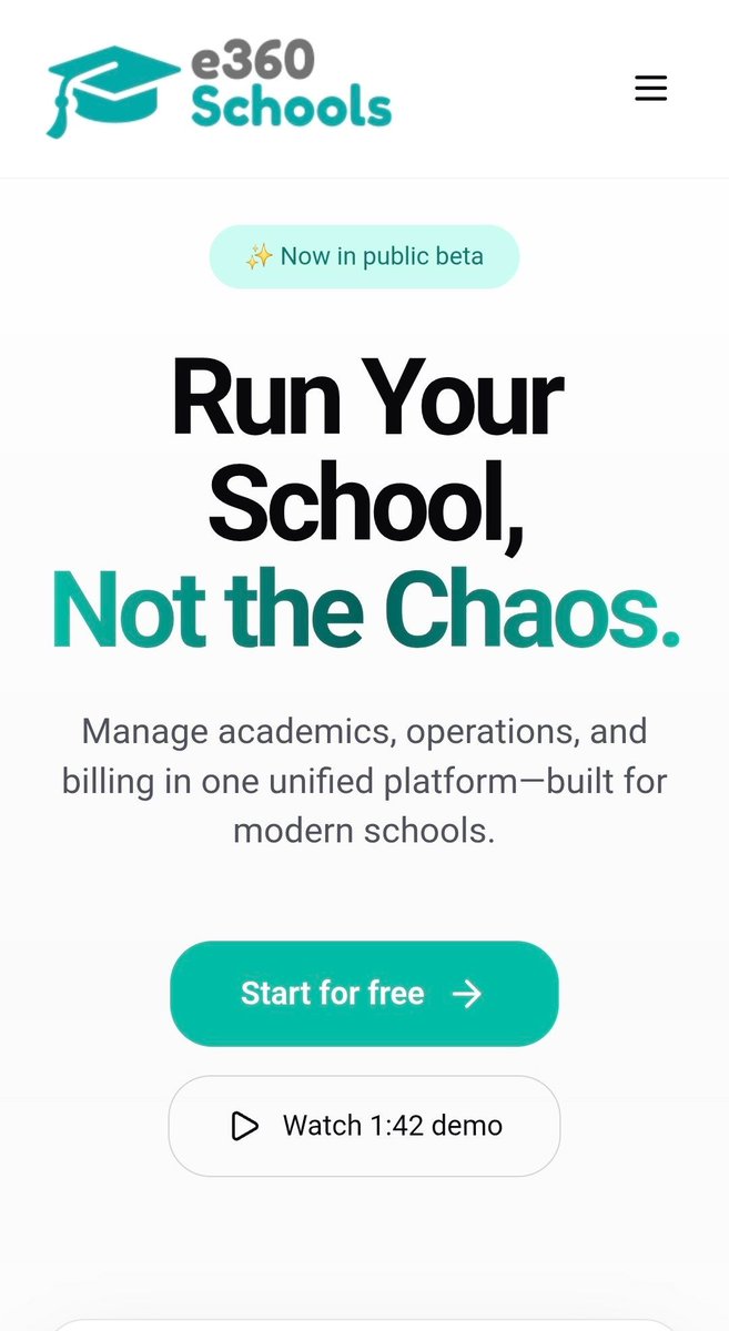 ecleapsltd's tweet photo. What if your school could get started with school mgt software without paying a subscription fee?

With e360schools, you can.

Manage essential school activities in one place and explore more capabilities as your school grows.

FREE: https://t.co/mEWMNH7NV7

#EdTech https://t.co/jixlc9lBNg