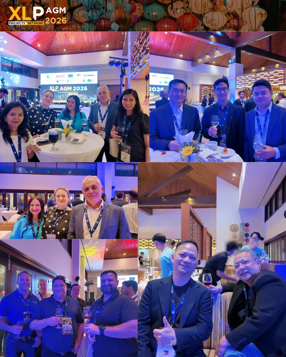 XLPNetwork's tweet photo. Recap: Last day at AGM XLP. 📸✨

#XLProjects #AINetworks #LogisticsNetwork #freightnetworks #heavylift #XLPAGM #Danang #Vietnam https://t.co/Nl6Z8pubni