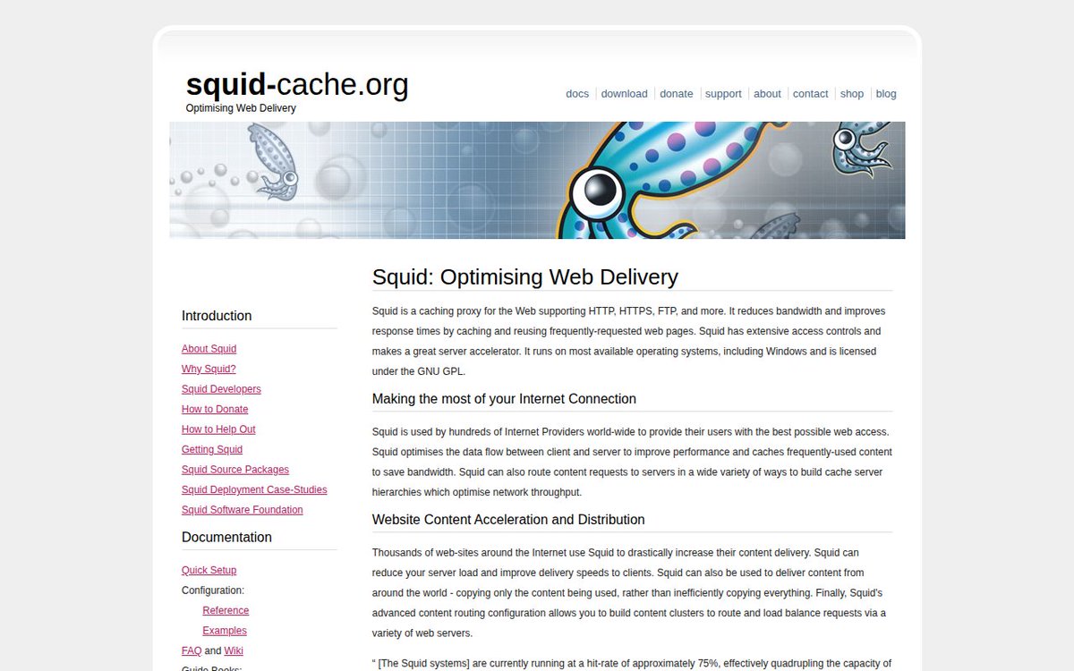 cyberspacework's tweet photo. A small proxy I run myself and actually trust.
Squid is a GPL-2.0, C/deb proxy. Caching proxy for the Web supporting HTTP, HTTPS, FTP, and more.
β It reduces bandwidth and improves response times by cach...
#opensource #selfhosted #proxy https://t.co/F9DxwOdz34