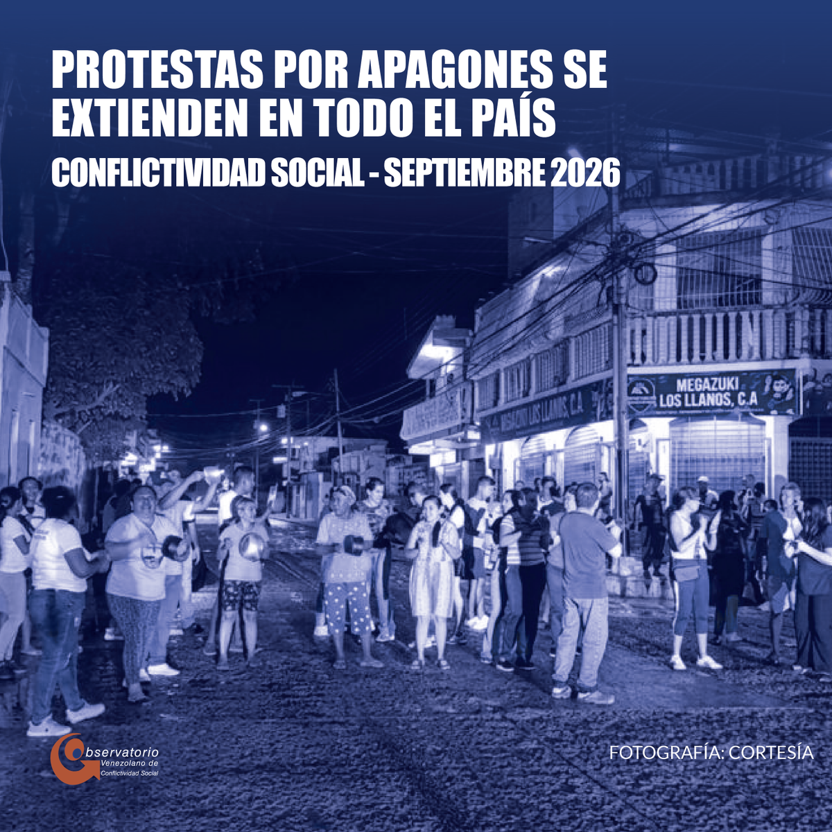 OVCSocial's tweet photo. Publicamos nuestro #InformeOVCS Septiembre 2026

📌 1.101 protestas durante este mes
⭕️ 911 protestas por Derechos Económicos, Sociales, Culturales y Ambientales (Desca) y 190 protestas por Derechos Civiles y Políticos (DCP).
📌 Lara, Anzoátegui, Carabobo, Portuguesa y Zulia son los estados que lideran el índice de protestas
📢 Las concentraciones, y cierres de calles y avenidas fueron las modalidades de protestas más frecuentes
📌 Los derechos más exigidos fueron a la vivienda y laborales.
⭕️ Se registraron 376 protestas nocturnas, protagonizadas principalmente por comunidades afectadas por cortes eléctricos.

https://t.co/JmKy6AyeRO