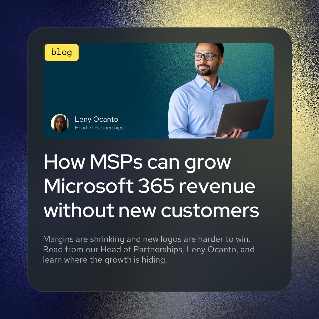 bindskins's tweet photo. Microsoft’s new partner economics say one thing: grow. ☝️

The fixed rebate is gone, so current accounts earn less. And 71% of MSPs say winning new customers is their #1 issue.

There’s another route: the tenants you already manage. 👇
https://t.co/OxYgYkCp4x https://t.co/lyauX45aeQ