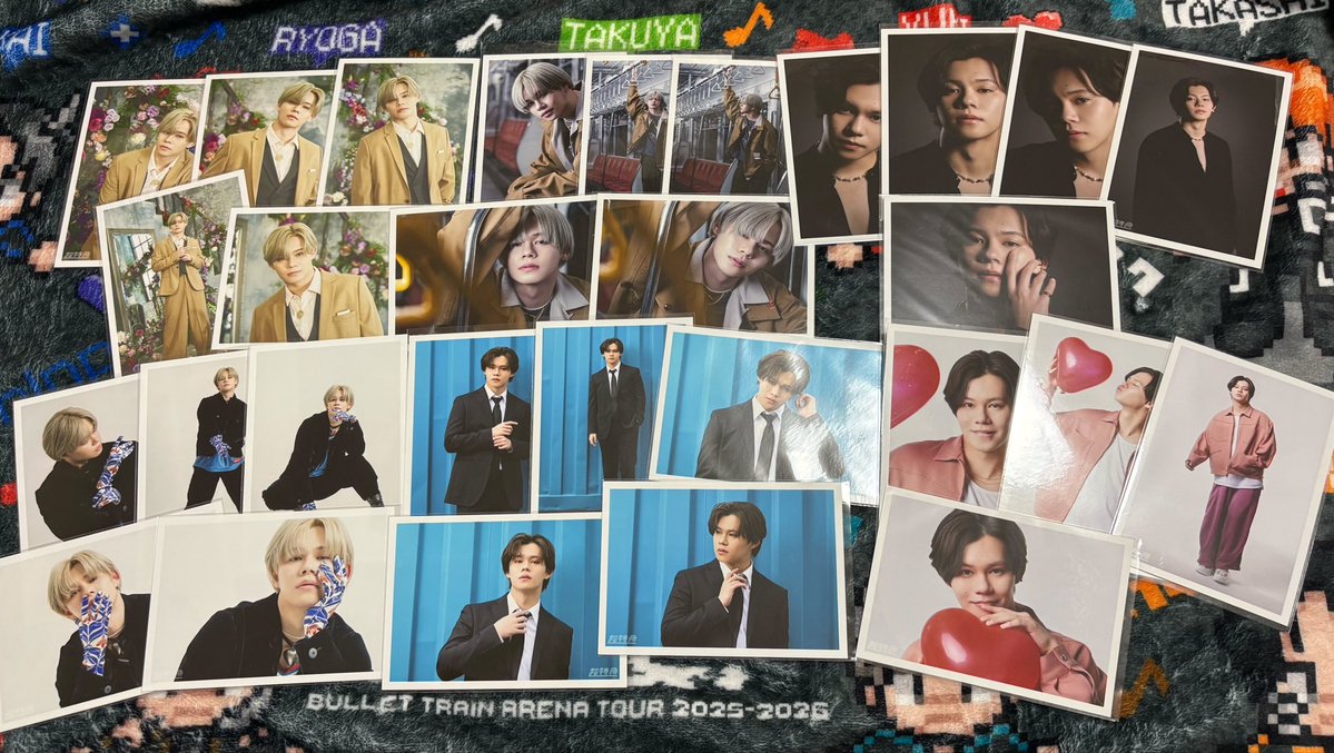 aoha_torihiki's tweet photo. 超特急 交換 買取 生写真

【譲】カイ
【求】定価＋送料 > 未所持のタクヤ、ハル、集合、田中雅功 > Sakurashimeji関連

コンプしているものはまとめてのお譲り優先。
交換希望の方はご提示ください。
11/25,11/26🚄、12/5,1/24🍄、都内手渡し、郵送可能。
お気軽にお声掛けください。 https://t.co/2hTRHeQAnh