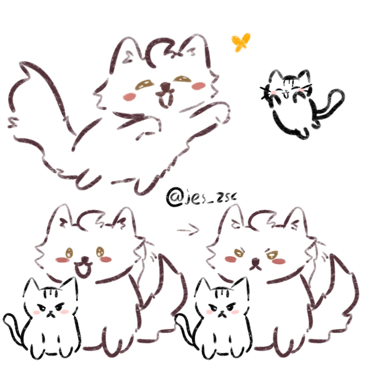 jes_zsc's tweet photo. ✨🐺 animal version https://t.co/naBAxAireb