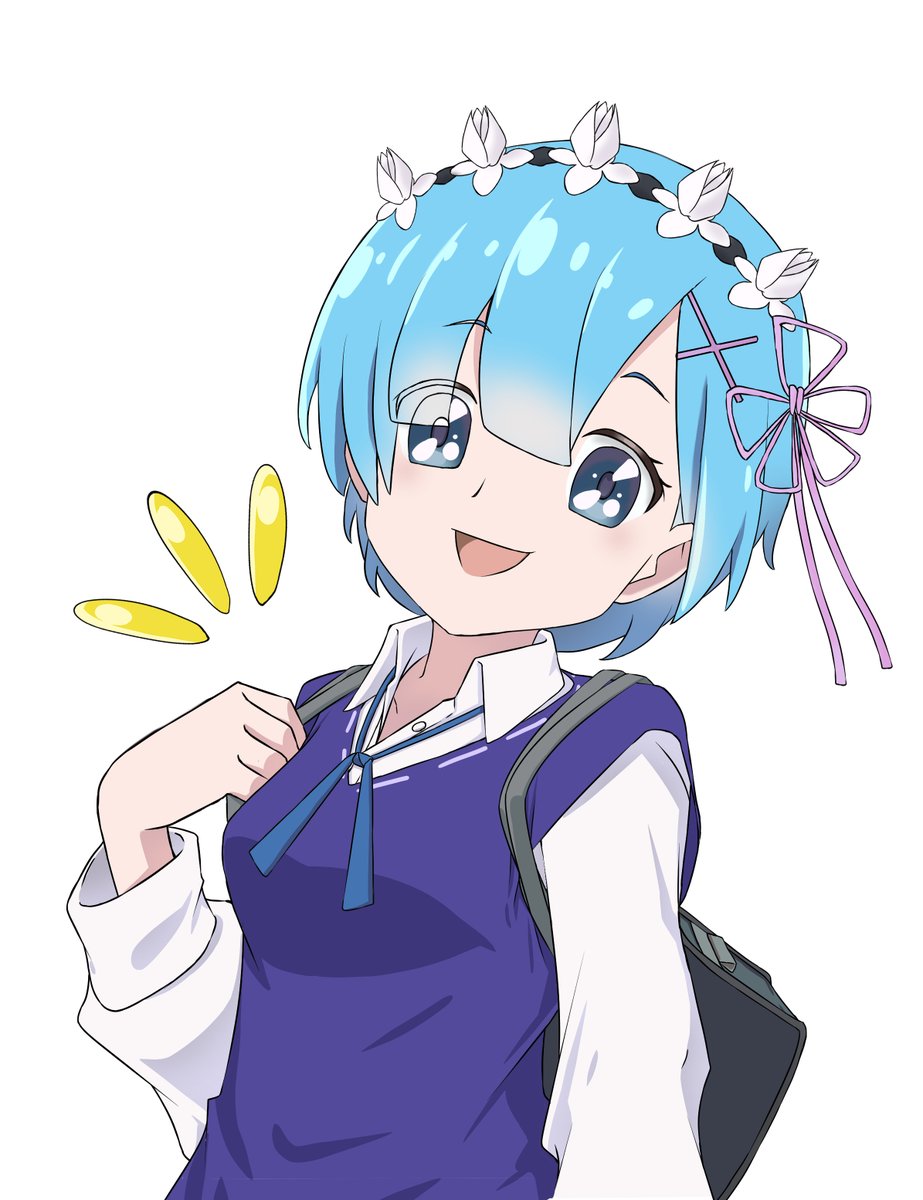 Davin_Ch1's tweet photo. Rem lugunica school 
#rezero #リゼロ https://t.co/Zg01WBjceC