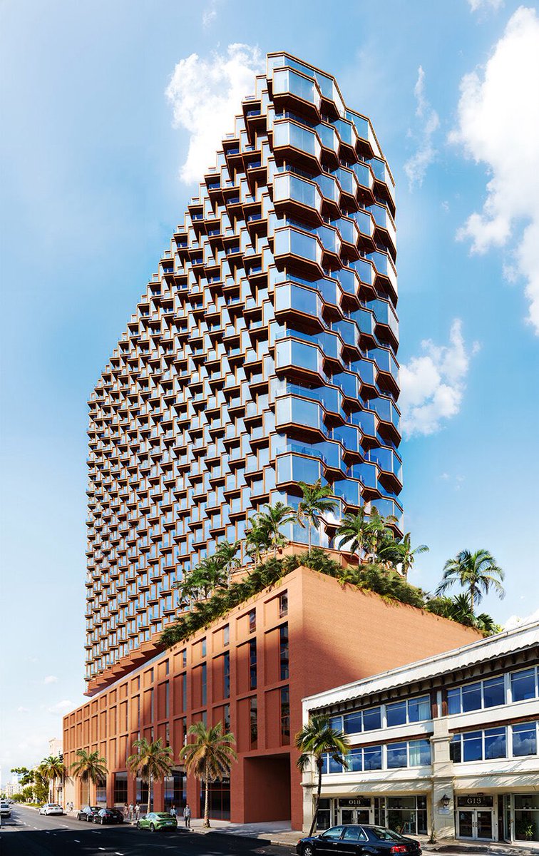 parametricarch's tweet photo. 🌊 MiMar by CRA–Carlo Ratti Associati in West Palm Beach, Florida, USA https://t.co/xRogCH9NM9