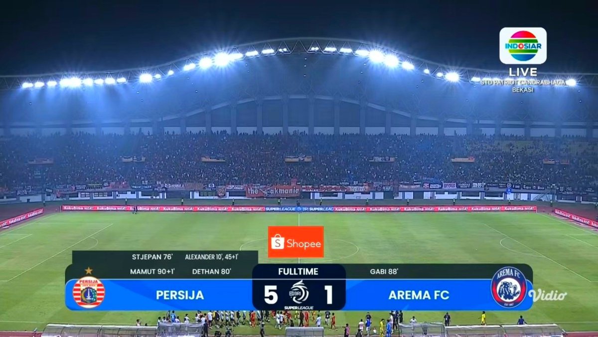 RijalDLutfi17's tweet photo. Strategi high press Persija membuat mereka menang mutlak atas Arema FC yang tidak berkutik sama sekali.
#BRISuperLeague #Persija #AremaFC #PSJAFC #SaveKarhutla https://t.co/4EoJNavy8h