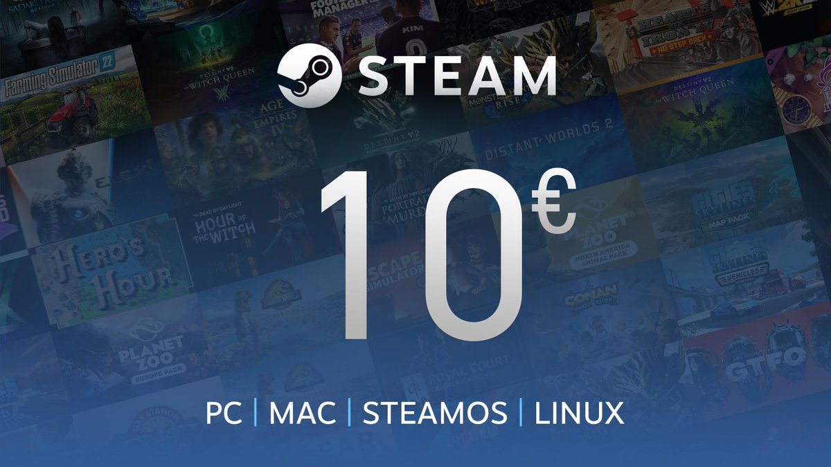 SirenIndustries's tweet photo. [STEAMCARD CONTEST]
Second €10 #Steamcard #Contest for October is here!

PARTICIPATE:
✅ Follow our account
📡 Retweet and like
📝 Comment on any of Octobers post on our profile. Each comment per separate post is an entry (so spamming on one post does not count double).

Winner drawn on 31st of October