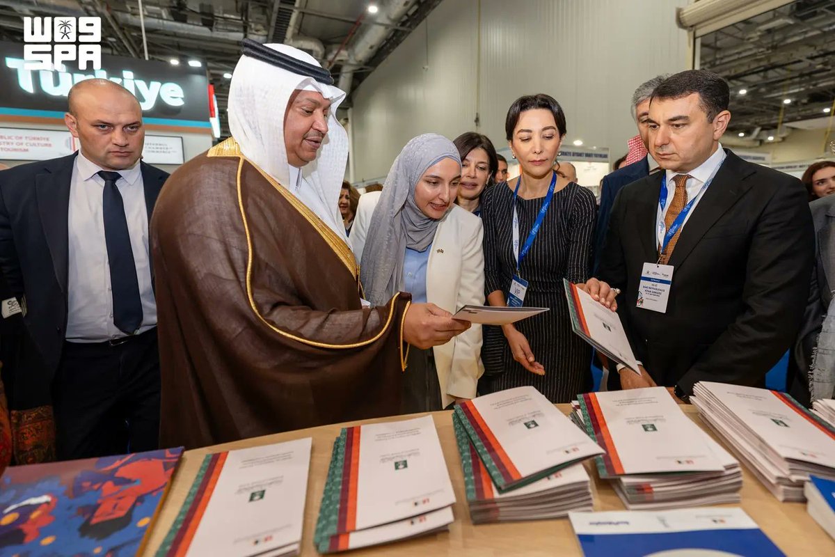 SPA_sci's tweet photo. هيئة الأدب والنشر والترجمة تدشّن جناح المملكة المشارك في معرض باكو الدولي للكتاب 2026.
https://t.co/6roz8GXCDF
#واس https://t.co/EjZLwtyuQX