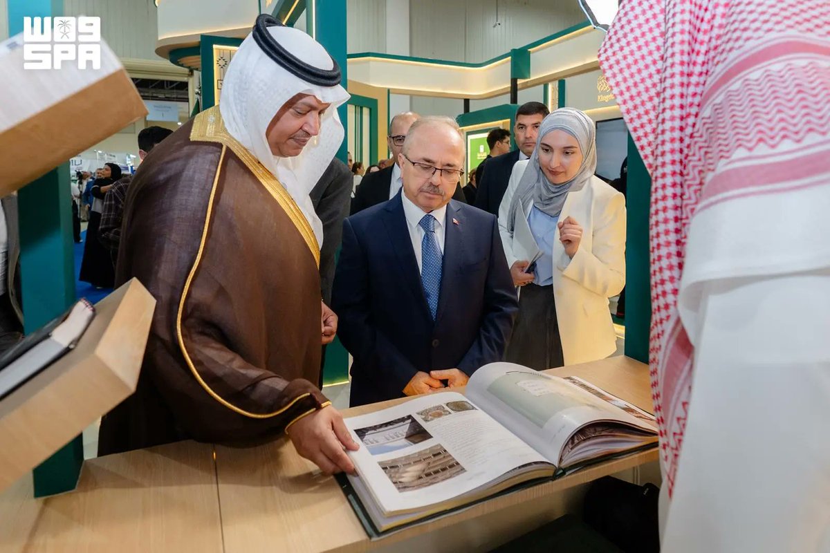 SPA_sci's tweet photo. هيئة الأدب والنشر والترجمة تدشّن جناح المملكة المشارك في معرض باكو الدولي للكتاب 2026.
https://t.co/6roz8GXCDF
#واس https://t.co/EjZLwtyuQX