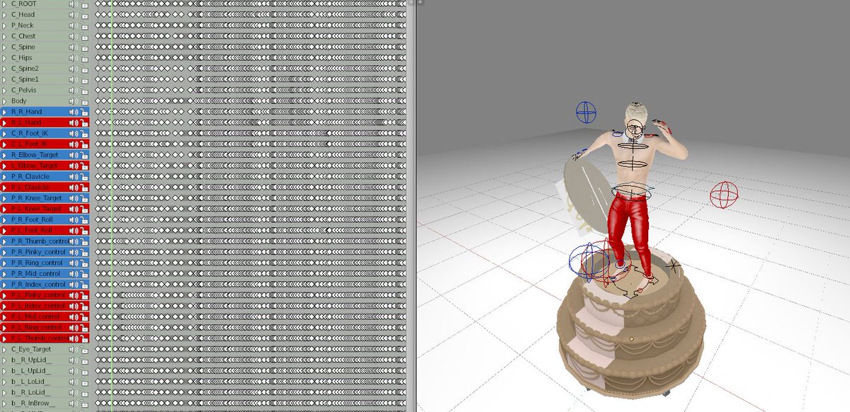 DominaXing's tweet photo. @TAYLlVlANA AI!

No.. just kidding.. just kidding.. Actually animating, lol.. Blender.. I use Dagger-Simite's rig. Then WW, it's just a custom object. https://t.co/B3qiMX75cd